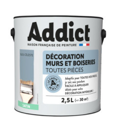 Peinture GUITTET Mat 78 hydroplus blanc 1L