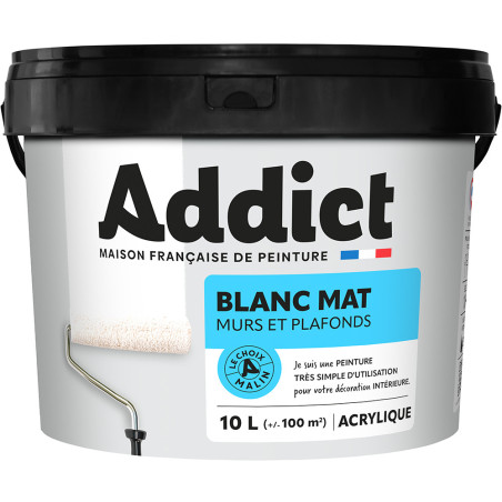 Peinture GUITTET Montyl NV blanc 1L
