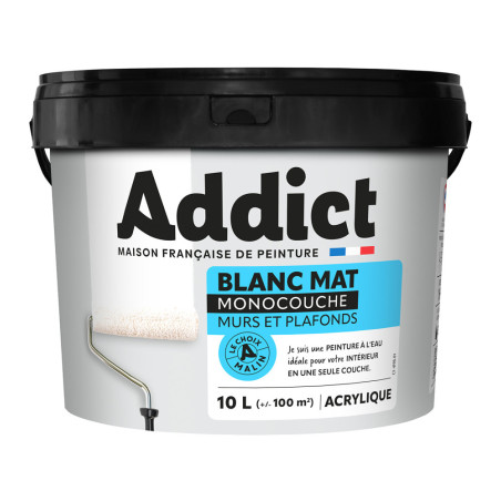 Peinture bois microporeuse LOXXO blanc 0,5L