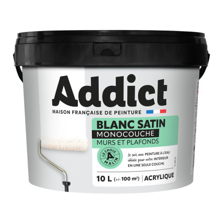 Peinture bois microporeuse LOXXO blanc crème 0,5L