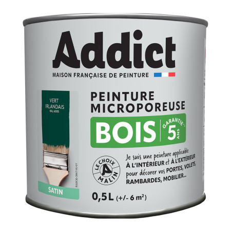 Peinture bois microporeuse LOXXO brun fauve 2,5L