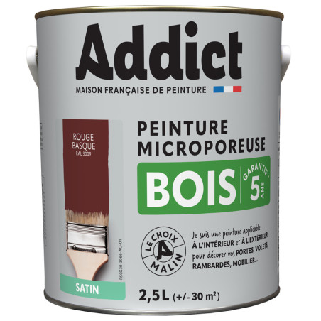 Peinture fer monocouche LOXXO blanc 0,5L