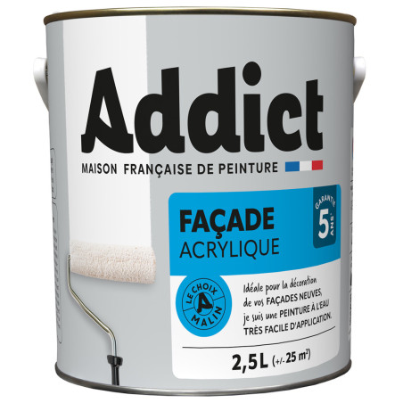 Peinture fer monocouche LOXXO brun fauve 0,5L