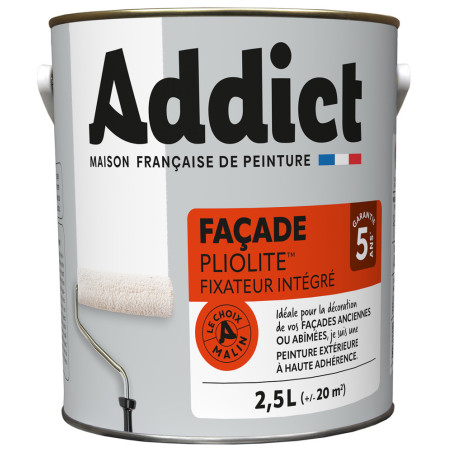 Peinture fer monocouche LOXXO gris argent 0,5L