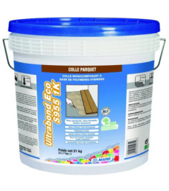 Colle polymère hybride spéciale parquets MAPEI ULTRABOND Eco 955 21kg