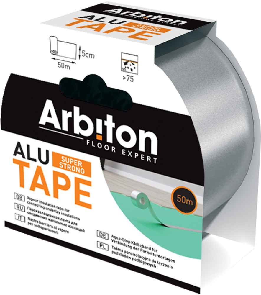 Ruban aluminium 200 microns ARBITON 25mx50mm