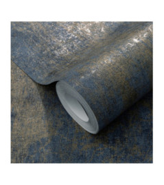 Papier Peint ERISMANN Collection ELLE DECORATION 4 10438-08 Bleu or