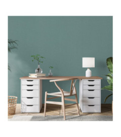 Papier Peint ERISMANN Collection ELLE DECORATION 4 10444-07 Vert eau