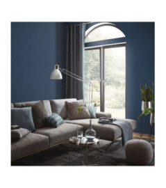 Papier Peint ERISMANN Collection ELLE DECORATION 4 10444-08 Bleu fonce