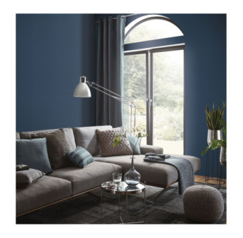 Papier Peint ERISMANN Collection ELLE DECORATION 4 10444-08 Bleu fonce
