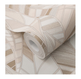 Papier Peint ERISMANN Collection ELLE DECORATION 4 10446-02 Taupe
