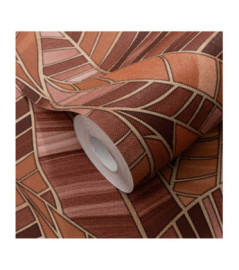 Papier Peint ERISMANN Collection ELLE DECORATION 4 10446-13 Terracotta