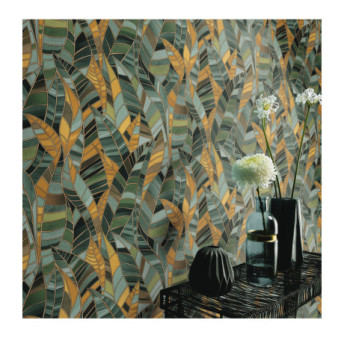 Papier Peint ERISMANN Collection ELLE DECORATION 4 10446-19 Vert
