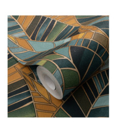 Papier Peint ERISMANN Collection ELLE DECORATION 4 10446-19 Vert