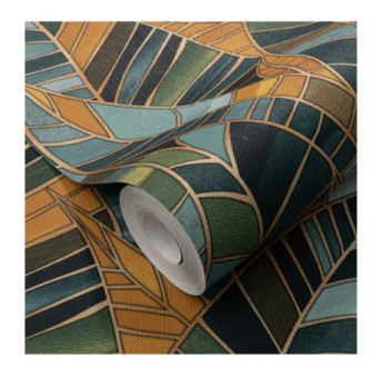 Papier Peint ERISMANN Collection ELLE DECORATION 4 10446-19 Vert