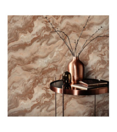 Papier Peint ERISMANN Collection ELLE DECORATION 4 10447-13 Terracotta