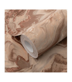 Papier Peint ERISMANN Collection ELLE DECORATION 4 10447-13 Terracotta