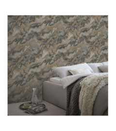 Papier Peint ERISMANN Collection ELLE DECORATION 4 10447-37 Or