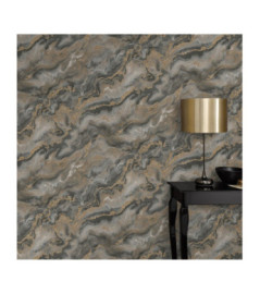Papier Peint ERISMANN Collection ELLE DECORATION 4 10447-37 Or