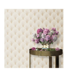 Papier Peint ERISMANN Collection ELLE DECORATION 4 10451-14 Beige creme