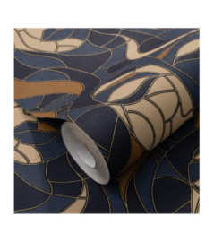 Papier Peint ERISMANN Collection ELLE DECORATION 4 10458-08 Bleu