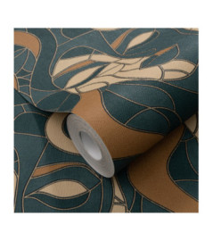 Papier Peint ERISMANN Collection ELLE DECORATION 4 10458-19 Vert