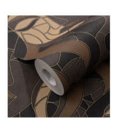 Papier Peint ERISMANN Collection ELLE DECORATION 4 10458-37 Marron
