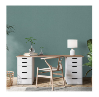 Papier Peint ERISMANN Collection ELLE DECORATION 4 12216-07 Vert eau