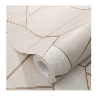 Papier Peint ERISMANN Collection ELLE DECORATION 4 12217-02 Beige