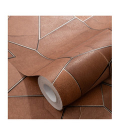 Papier Peint ERISMANN Collection ELLE DECORATION 4 12217-13 Terracotta