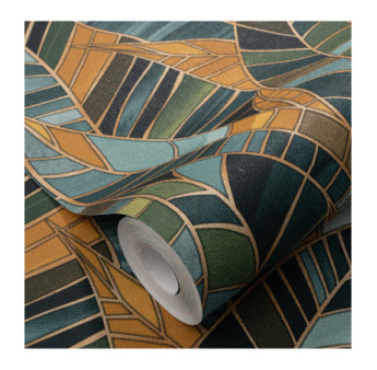 Papier Peint ERISMANN Collection ELLE DECORATION 4 12218-19 Vert
