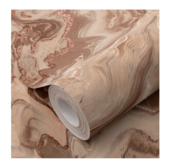 Papier Peint ERISMANN Collection ELLE DECORATION 4 12219-13 Terracotta