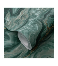 Papier Peint ERISMANN Collection ELLE DECORATION 4 12219-19 Vert eau