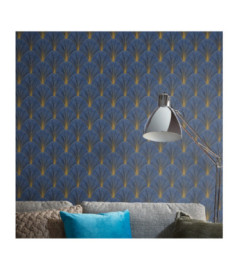 Papier Peint ERISMANN Collection ELLE DECORATION 4 12220-08 Bleu