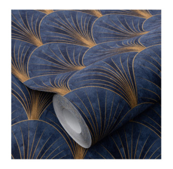 Papier Peint ERISMANN Collection ELLE DECORATION 4 12220-08 Bleu