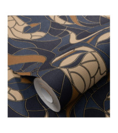 Papier Peint ERISMANN Collection ELLE DECORATION 4 12222-08 Bleu