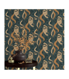 Papier Peint ERISMANN Collection ELLE DECORATION 4 12222-19 Vert