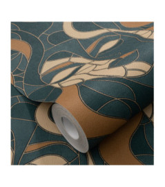 Papier Peint ERISMANN Collection ELLE DECORATION 4 12222-19 Vert