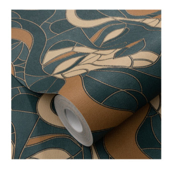 Papier Peint ERISMANN Collection ELLE DECORATION 4 12222-19 Vert
