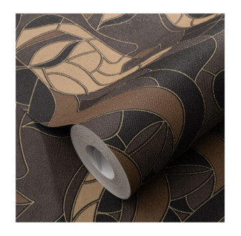 Papier Peint ERISMANN Collection ELLE DECORATION 4 12222-37 Marron