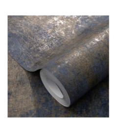 Papier Peint ERISMANN Collection ELLE DECORATION 4 12224-08 Bleu or