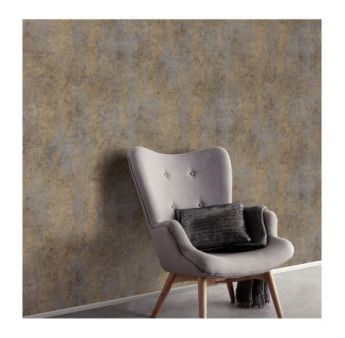 Papier Peint ERISMANN Collection ELLE DECORATION 4 12224-38 Gris or