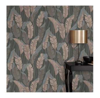 Papier Peint ERISMANN Collection MELISSA 10344-47 Noir