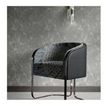 Papier Peint ERISMANN Collection MELISSA 10358-15 Argente