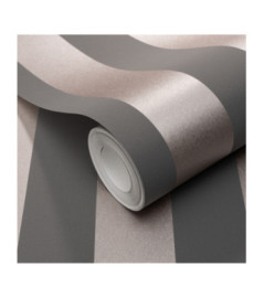 Papier Peint ERISMANN Collection MELISSA 10361-48 Rose anthracite