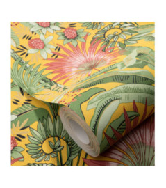Papier Peint ERISMANN Collection MARTINIQUE 10390-20 Jaune