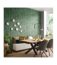 Papier Peint ERISMANN Collection MARTINIQUE 10391-07 Vert