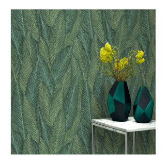 Papier Peint ERISMANN Collection MARTINIQUE 10391-07 Vert