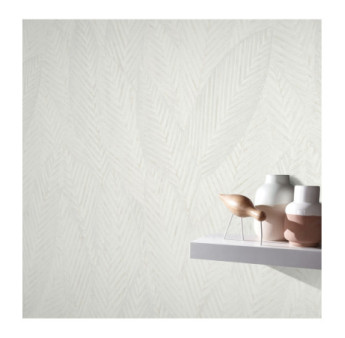 Papier Peint ERISMANN Collection MARTINIQUE 10391-31 Blanc