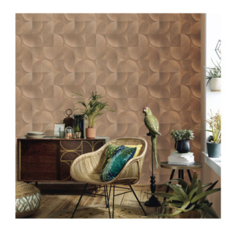 Papier Peint ERISMANN Collection MARTINIQUE 10392-11 Camel